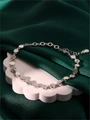 Браслет из серебра с фианитами 4082