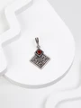 Кулон из серебра с сердоликом 4045