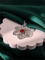 Кулон из серебра с сердоликом 4049