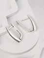 Серьги из серебра с марказитами 3310