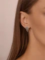 Серьги из серебра 4210