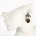 Серьги из серебра с опалом 1915