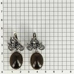 Серьги из серебра с опалом 1915