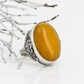Кольцо из серебра с агатом 1720