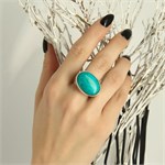 Кольцо из серебра с бирюзой 1768 Кольцо из серебра с бирюзой 1768