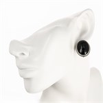 Серьги из серебра с агатом 1775