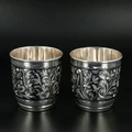 Серебряные стаканы 180 мл (2 персоны) 2245