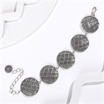 Браслет из серебра с филигранью 1077