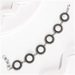 Браслет из серебра с жемчугом 2297