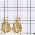 Серьги из серебра с позолотой 2187 Серьги из серебра с позолотой 2187