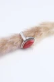 Кольцо из серебра с кораллом 2702