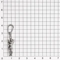 Подвеска из серебра "Танцующая пара" 2522