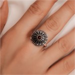 Кольцо из серебра с сердоликом 2632