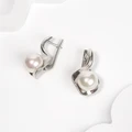 Серьги из серебра с жемчугом Майорка 2477
