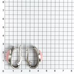 Серьги из серебра с розовым кораллом 2502