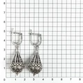 Серьги из серебра 2506
