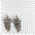 Серьги из серебра с агатом 2528