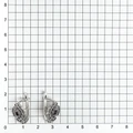 Серьги из серебра с аметистом 2546