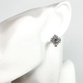 Серьги из серебра с аметистом 2546