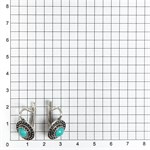 Серьги из серебра с бирюзой 2597 Серьги из серебра с бирюзой 2597