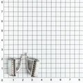 Серьги из серебра с барочным жемчугом 2600