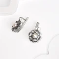 Серьги из серебра с жемчугом 2607