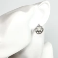 Серьги из серебра с жемчугом 2607