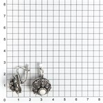 Серьги из серебра с кахолонгом 2661 Серьги из серебра с кахолонгом 2661