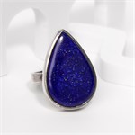 Кольцо из серебра с лазуритом 2703