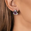 Серьги из серебра с аметистом 2709