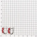 Серьги из серебра с кораллом и цирконом 2728
