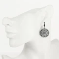 Серьги из серебра в этно стиле 1030