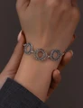 Браслет из серебра в этно стиле 2080