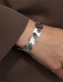 Браслет из серебра в этно стиле 2821