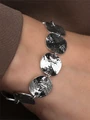 Браслет из серебра в этно стиле 2821