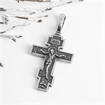 Серебряный крестик 1383 - фото 7973