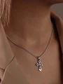 Серебряный крестик 1406