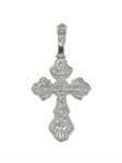 Серебряный крестик 1406