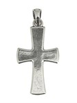 Серебряный крестик 1408