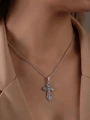 Серебряный крестик 1412