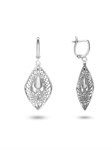 Серьги из серебра в этно стиле 2373