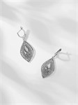Серьги из серебра в этно стиле 2373