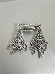 Серьги из серебра 2380 - фото 8066