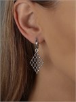 Серьги из серебра 2782 - фото 8136