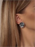 Серьги из серебра в "Этно"  стиле 2815 - фото 8153