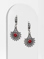 Серьги из серебра с кораллом 2796
