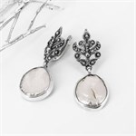 Серьги из серебра с барочным жемчугом арт.1141 1141 - фото 8427