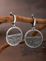 Серьги из серебра в стиле этно 2439