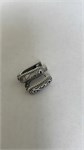 Серьги из серебра с филигранью 3178 - фото 8675