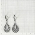 Серьги из серебра 2372